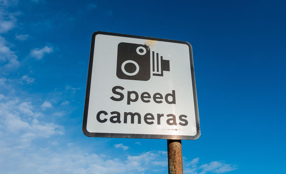 Speed Cameras Sign